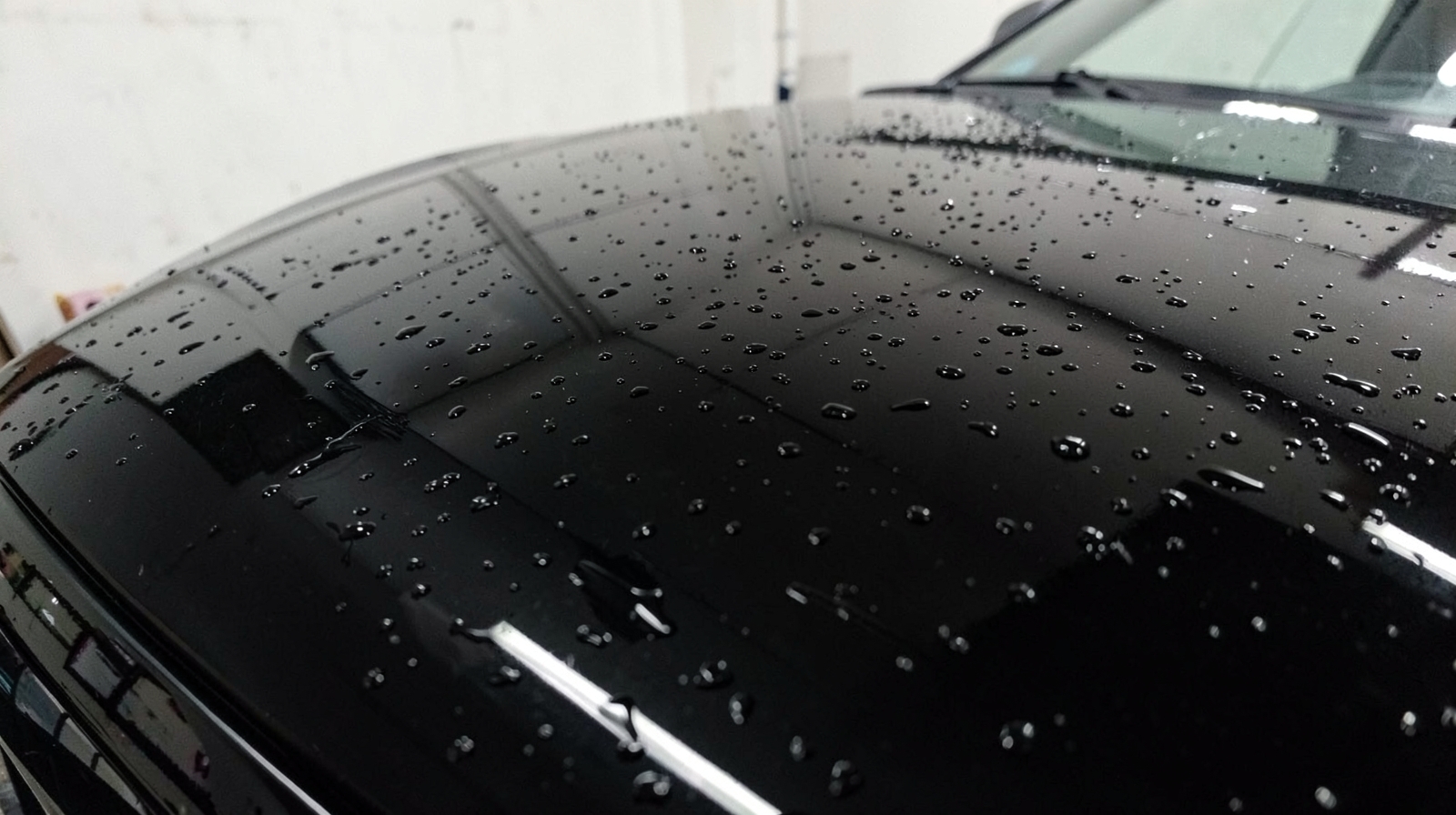 Ceramic Coating finish on a vehicle in Fargo