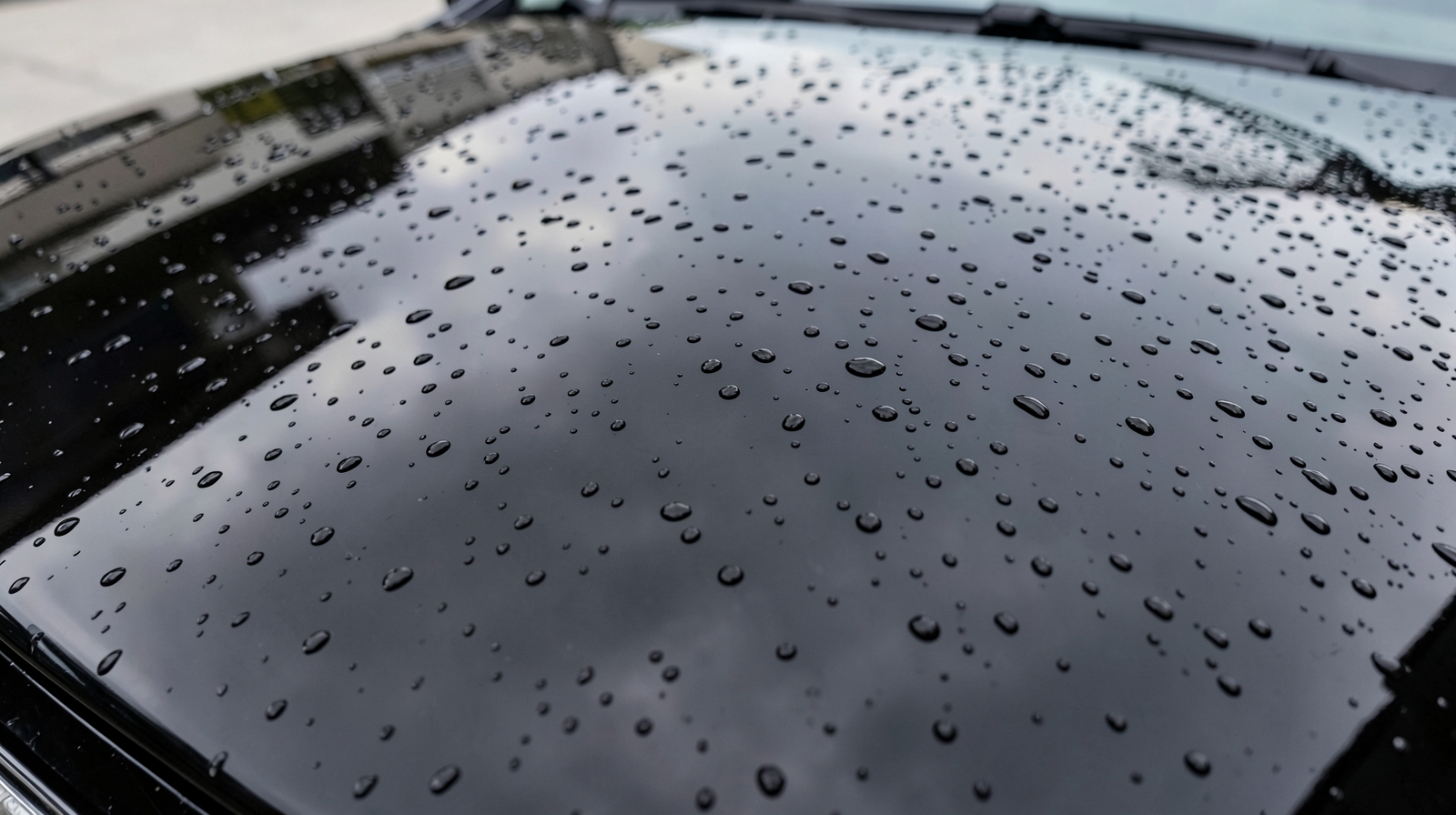 Ceramic Coating finish on a vehicle in Honolulu