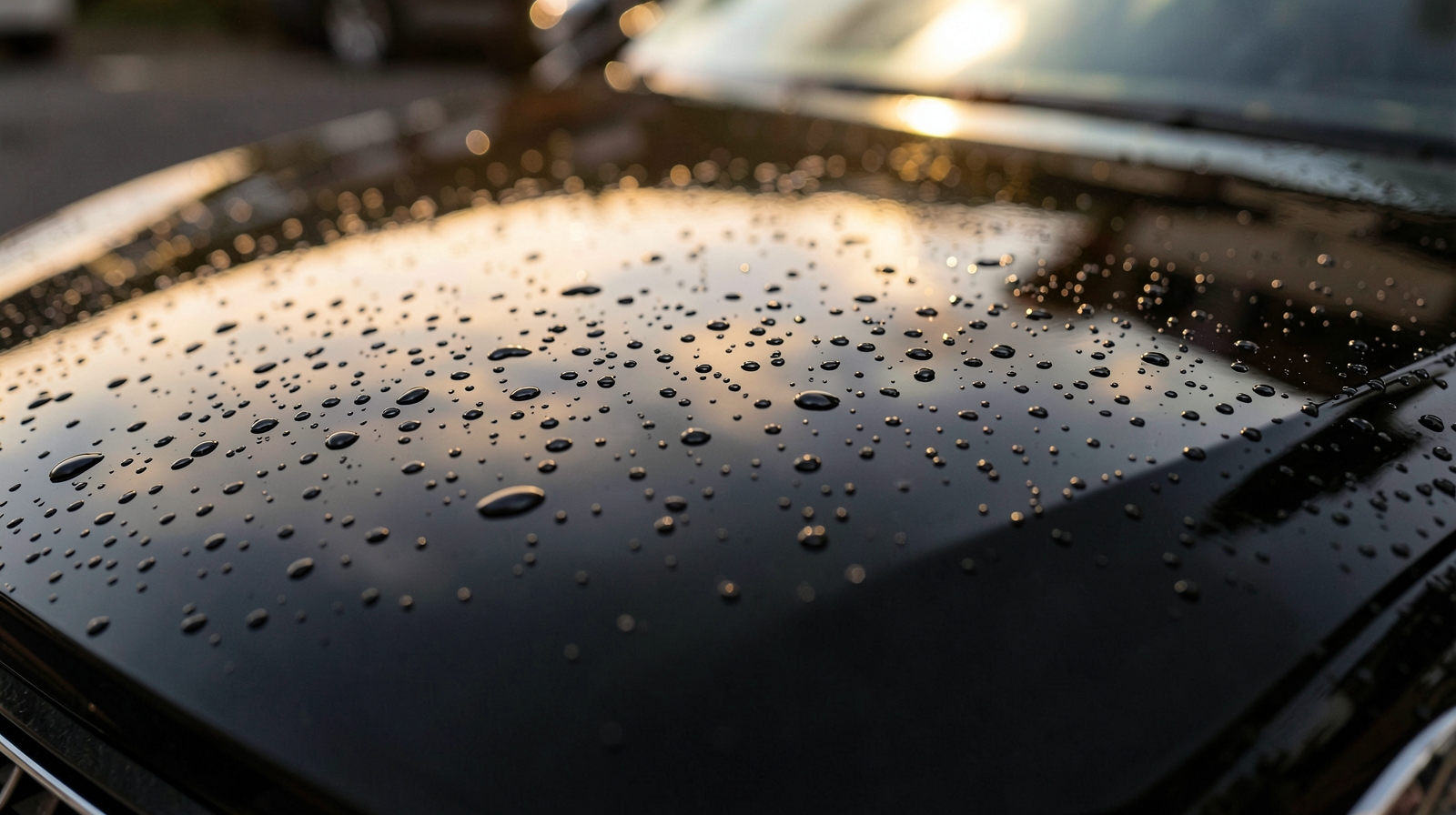 Ceramic Coating finish on a vehicle in San Jose