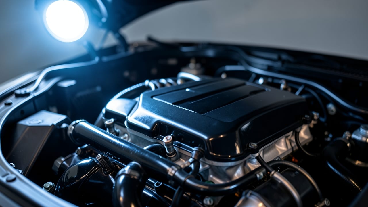 Engine Bay Detailing in Temple Terrace, FL